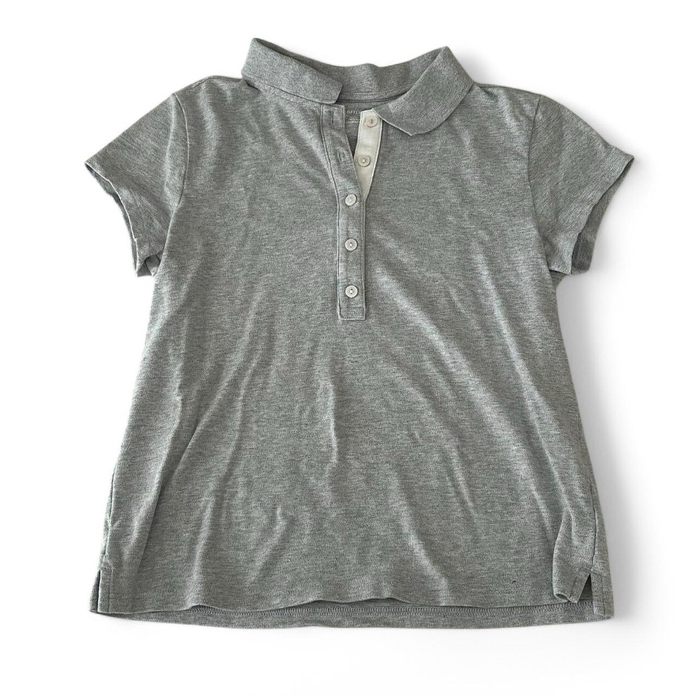 Aerie Grey Polo Tee
